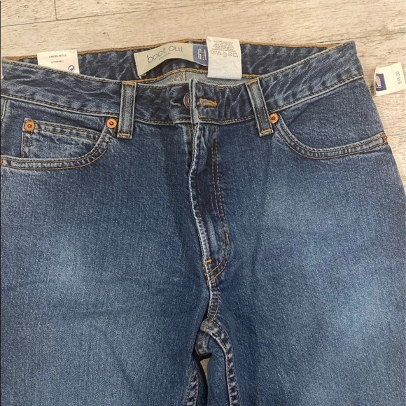 Sand Blasted boot cut stretch gap jeans size reg 4 - Picture 6 of 8